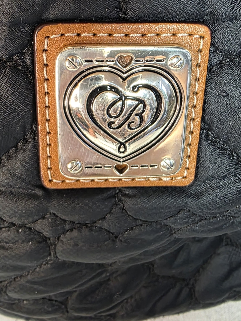 Brighton Kamille quilted crossbody bag in black - Picture 2 of 8